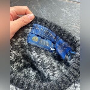 H. Leishman Shetland Wool  Sweater